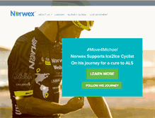 Tablet Screenshot of norwex.com